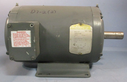 Baldor M3218T Three Phase Industrial Motor 36B01Y46 5HP 1725RPM 1-1/8" Shaft Dia