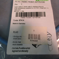 Murr Elektronik RJ45 male 0° shielded Ethernet 7000743016770100 Factory Sealed