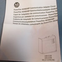 Allen Bradley 22B-CCB Communication Adapter Cover Frame B Series B NIB