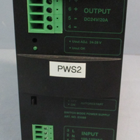 Murr Electronik MCS10115/24 Switch Mode Power Supply 24VDC 10A Out 100120V In