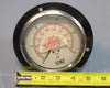 Lenz AFC-15-4RL Pressure Gauge 3.5" Face 0-15 PSI 1/2" Threaded Connection Used