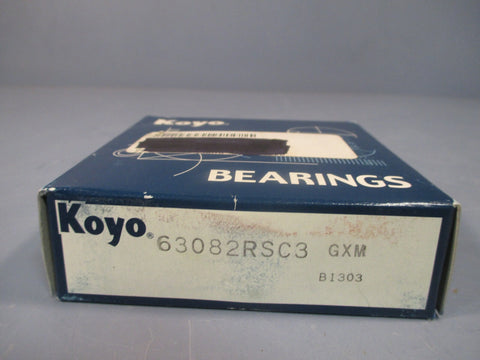 KOYO Bearings Ball Bearing (Single Row) 63082RSC3
