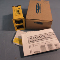 BANNER ENGINEERING CL5RA LOGIC MODULE MAXI-AMP INPUT; 105-130VAC 12-28VDC 26419