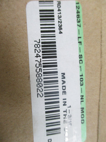 Dodge 125637 LFSC103NLMOD 13/16" Bore 3 Bolt Flange Bearing  New