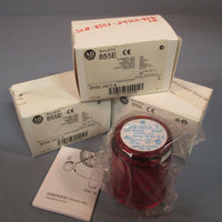 LOT OF 3 ALLEN BRADLEY STEADY LED STACK LIGHT SERIES A 885E24TL4