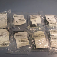 (Lot of 8) ABB Connectors (3) Male 2TLA020055R1100 (5) Female 2TLA020055R1000