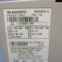 AllenBradley 160BA03NPS1 Ser. C Speed Controller 380460V 50/60Hz