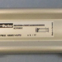 Parker A85K0064/000CAAA0000A0000 AZVU032 Air Cylinder 32mm Bore 21/2" Stroke