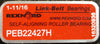 Rexnord PEB22427H 2-Bolt Pillow Block Bearing 10412053 1-11/16" Bore