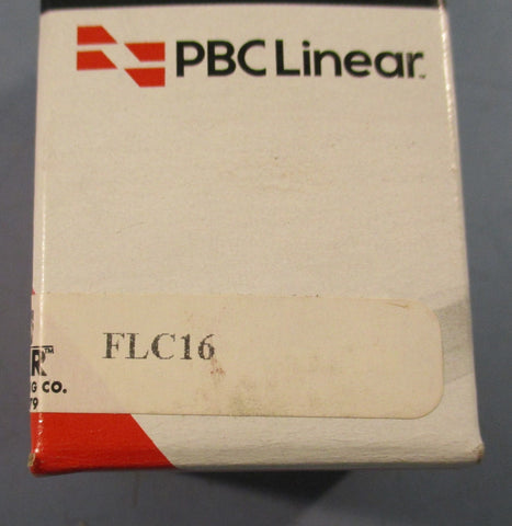 PBC Linear FLC16 Linear Cylindrical Bearing 1.56" Width 2.24" Length Lot of 2