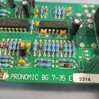 Pronomic BG735E PCB Board, Single Board, Controller 24VAC