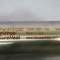 TUTCO SUREHEAT CARTRIDGE HEATER 7.5kW 380V-12A PART#F072087