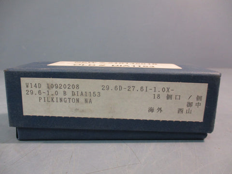 Asahi Diamond Core Drills 109202086 DIA1153 29.61.0 B 29.6D1.0X