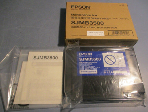 Epson SJMB3500 ColorWorks Maintenance Box for TM-C3500/3510/3520