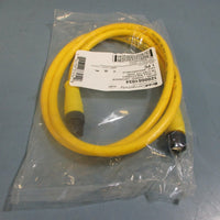 BradConnectivity 5Pole Male/Female 1M #18/5 TPE Cord 885030K03M010 NEW LOT OF 4