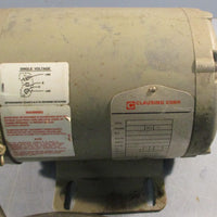 Baldor Clausing 3429602212 Electric Motor 0.25HP 3450RPM 115V 5/8" Shaft Dia