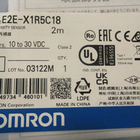 Omron E2EX1R5C18 Proximity Sensor 10  30 VDC E2EX1R5C18 100mA Max