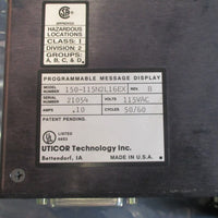 Uticor Technology 150115N2L16EX PMD 150 Programmable Message Display