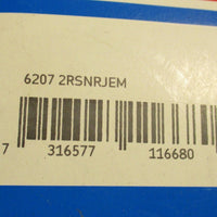 SKF 6207 2RSNRJEM Deep Groove Ball Bearing Metal Shielded Cylindrical bore
