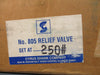 Cyrus Shank 805, Relief Valve, 1" Inlet, 250 PSIG, 1184 SCFM