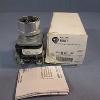 AllenBradley 30mm Momentary Push Button Switch 24vdc Series T 800TQB24