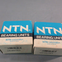 Lot of (2) NTN Bearings Unit  UC207D1 35x72x42mm Set Screw Insert Bearings
