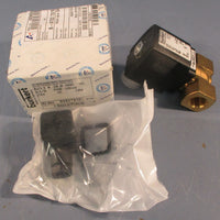 Burkert 6213 A 10 2/2-Way Diaphragm Solenoid Valve 9357910 24VDC 0-145 PSI