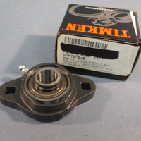 Timken/Fafnir GVFTD 5/8" Diameter Shaft Flange Block Bearing, 2-Bolt