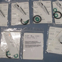 (Lot of 7)GEA Aseptomag 0969.30001 Seal Set to Pneumatic/Hand Actuator PV10 & 15