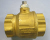 Grinnell 2-Way Bronze Body Ball Valve, Lever Operated DN65 2-1/2" Bore PN16W-16G