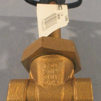 Nibco T134 Gate Valve NL1M00A 1" Threaded 150lb SWP 300lb CWP