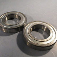 Lot of (2) FAG Deep Groove Ball Bearing, Single Row 6212C3