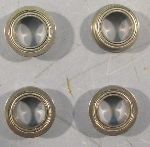 Loveshaw BRG2015 10mm Flange Bearing 8mm Bore 3.45mm Width Lot of 4