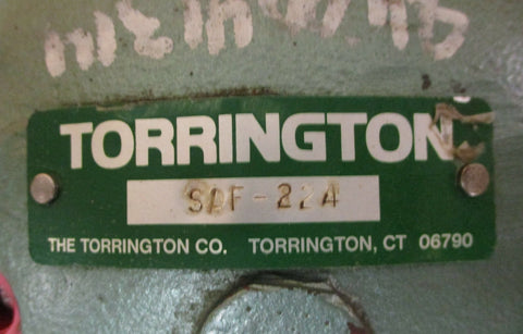 Torrington SAF 224 Pillow Block Housing 49/16" One Side 55/16" Opposite