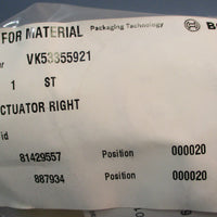Vogel Gearbox Actuator 502411: Complete Preassembly Kit *NOB*