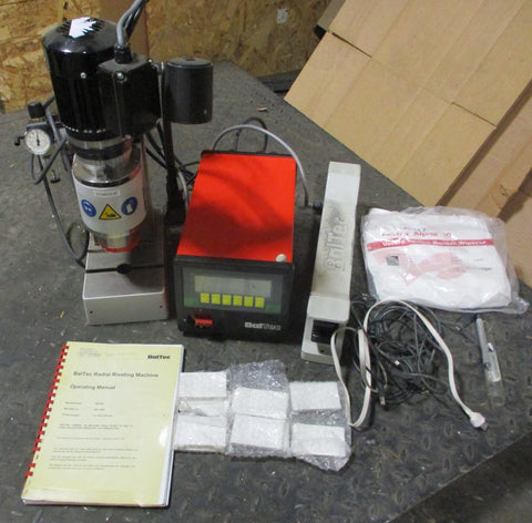 Baltec RN081 Radial Riveter 1/8HP 1700RPM w/ RC20 Controller Unit WM097150-11/SW