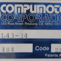 Compumotor Corporation L4334 Motor Driver XAxis Driver Code ZA6