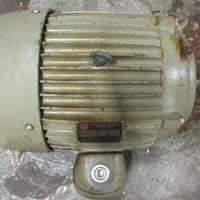 US Motors Enclosed Motor Asbestos Protected Motor 3 PH 10HP 284J 15/8" Shaft Di
