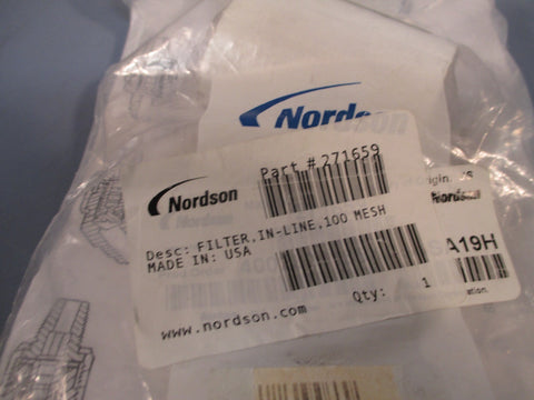 NORDSON NONHEATED INLINE FILTER 100 MESH 271659