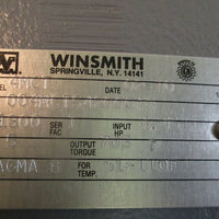 Winsmith Gear Reducer 004MCTS42000A8 4MCT 1800RPM 4.45HP 5Ratio