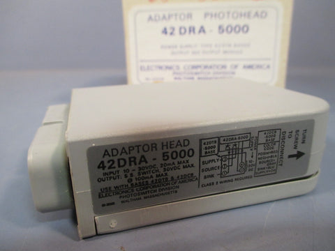 ALLEN BRADLEY PHOTOELECTRIC SENSOR ADAPTER PHOTOHEAD 42DRA-5000
