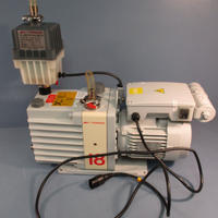 EDWARDS E1M18 CODE #A34324904 SINGLE STAGE OIL SEALED ROTARY VANE VACUUM PUMP