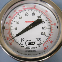3D Instruments AccuDrive Pressure Gauge: 2510224B55DRA