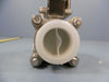 New AT Controls 1" 55-TH-0100XXX 3 Piece Air Operated Manual Ball Valve