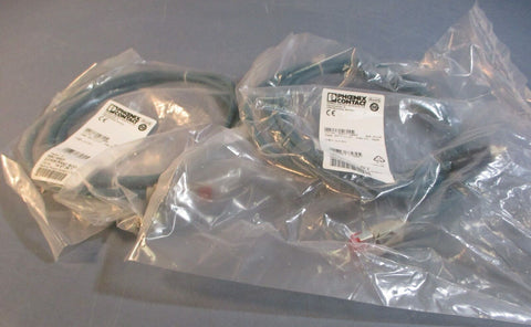 (Lot of 2) Phoenix Contact 1407361 Network Cable NBC-MSD/2,0-93E/R4AC SCO, 2M L