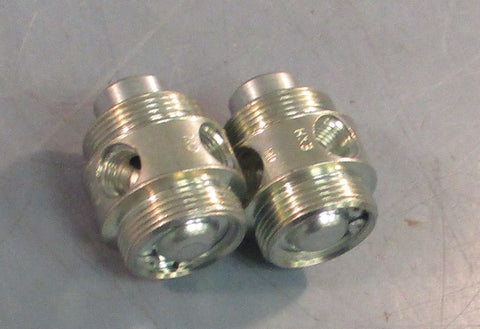 Humphrey 125B Diaphragm Poppet Mechanical Valve Roller Ball 3 Port Lot of 2