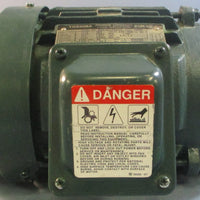 Toshiba B0016FLF2AYH Prem Efficiency 3 Phase Induction Motor 1HP 7/8" Shaft Dia