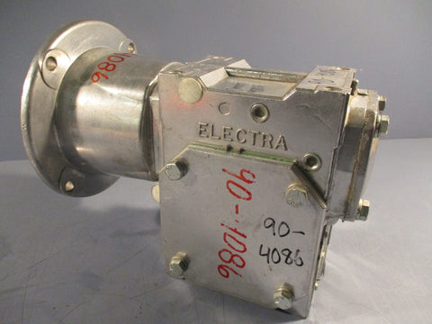 Electra-Gear Division 21ALC525L/F Gearbox Ratio 25:1 56C, Right Angle