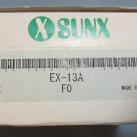 Sunx EX10 Series Photoelectric Sensor EX13A Box Contains EX13AD & EX13P NIB