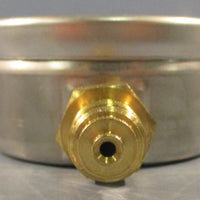 Trepko EN 8371 Pressure Gauge 1 to 0 bar Liquid Filled 21/2" OD